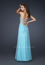2012 La Femme Prom Dresses 17437.  Available in Aqua, Cotton Candy Pink, Light Purple, Peacock, Watermelon, White